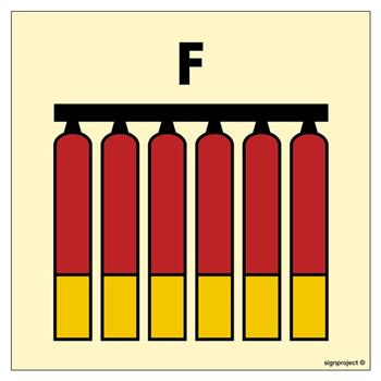 FE079 Fixed Foam fire extinguishing battery