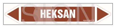 JF202 HEKSAN - arkusz 5 naklejek