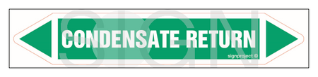 JF093 Condensate return - arkusz 2 naklejek