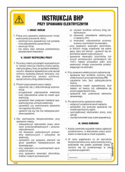 IAC20 Safety instructions for electric welding