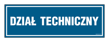 PA119 Technical department