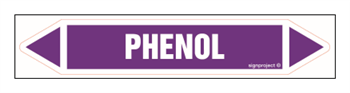 JF324 PHENOL - arkusz 5 naklejek