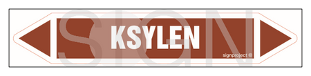 JF238 KSYLEN - arkusz 5 naklejek