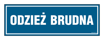 PA327 Odzież brudna