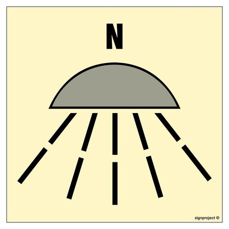 FE108 Space protected by Nitrogen fire
