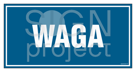 PA554 Waga - opakowanie 10 sztuk