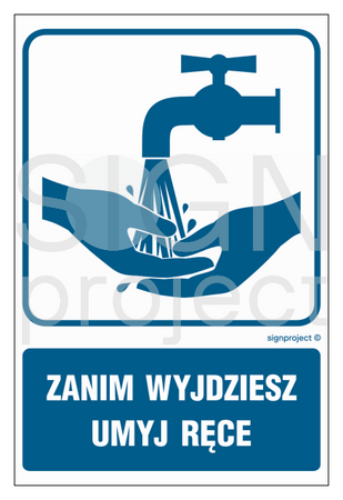 RB018 Zanim wyjdziesz umyj ręce