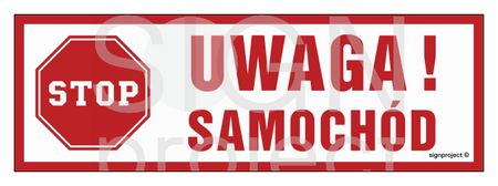 SA028 Uwaga samochód