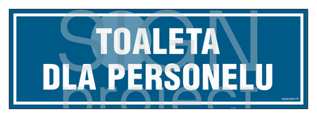 PA315 Toaleta dla personelu