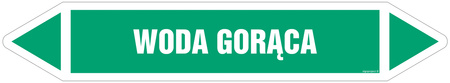 JF484 WODA GORĄCA - arkusz 5 naklejek