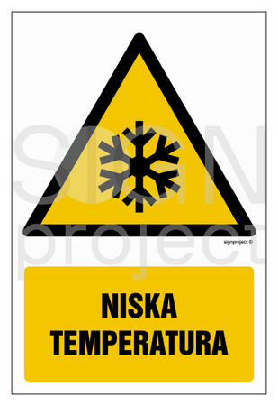 GF024 Niska temperatura - arkusz 9 naklejek