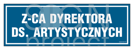 PA131 Z-ca Dyrektora ds. artystycznych