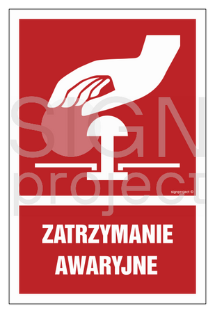 GI012 Zatrzymanie awaryjne