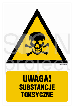 JA009 Toxic Substance Warning