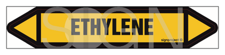 JF145 Ethylene - sheet of 2 stickers
