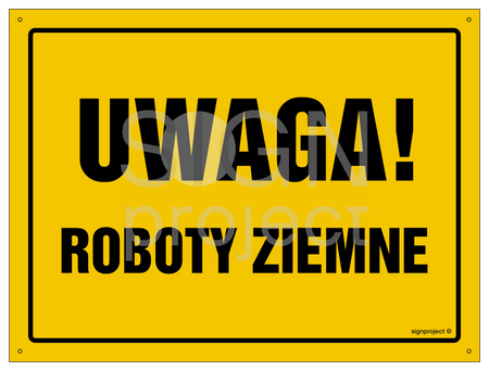 OA008 Uwaga! Roboty ziemne