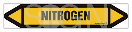 JF281 NITROGEN - sheet of 5 stickers