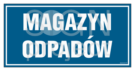 PA521 Magazyn odpadów