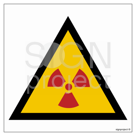 JA005 Radioactive Substances Warning