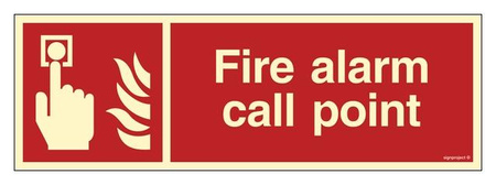 FE129 Fire alarm call point