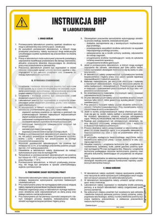 IAD04 Instrukcja ogólna BHP w laboratorium