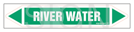 JF402 RIVER WATER - arkusz 5 naklejek