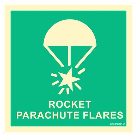 FB048 Rocket parachute flares