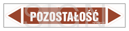JF350 POZOSTAŁOŚĆ - arkusz 5 naklejek