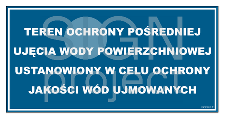 JD036 Teren ochrony pośredniej ujęcia wody powierzchniowej