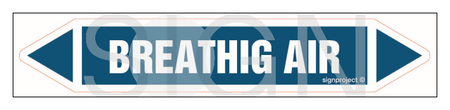JF047 Breathig air - sheet of 2 stickers