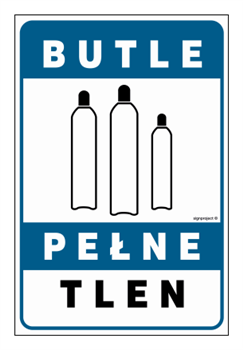 JD048 Butle pełne tlen - opakowanie 10 sztuk