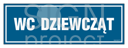 PA318 WC dziewcząt