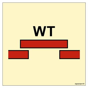 FE017 A class Watertight sliding fire door