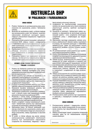 IAA27 Health and safety instructions for laundries and dye-houses