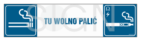 NC099 Tu wolno palić