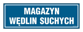 PA371 Magazyn wędlin suchych