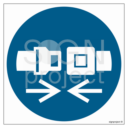 GJ020 Nakaz stosowania pasów bezpieczeństwa