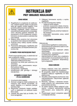 IAG45 Health and safety instructions when using a croissant machine