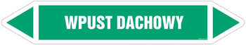 JF515 WPUST DACHOWY - arkusz 4 naklejek