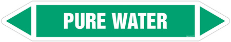 JF387 PURE WATER - sheet of 2 stickers