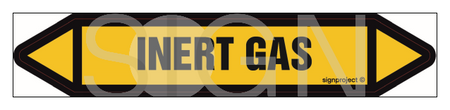 JF230 INERT GAS - sheet of 5 stickers