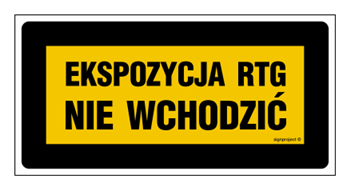 KB009 Strefa ochronna promieniowania elektromagnetycznego nieupoważnionym wstęp wzbroniony
