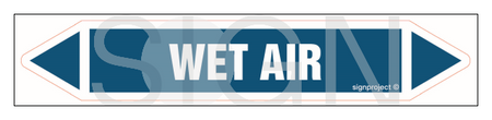 JF473 WET AIR - arkusz 5 naklejek