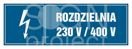 HH028 Rozdzielnia 230 V/400 V