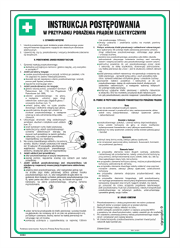DD003 Instrukcja postępowania w wypadku porażenia prądem elektrycznym