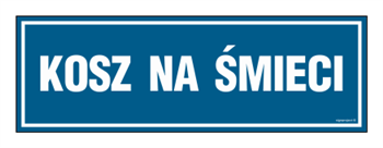 PA518 Kosz na śmieci