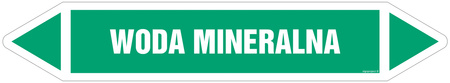 JF489 WODA MINERALNA - arkusz 5 naklejek