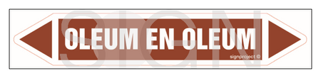 JF299 OLEUM EN OLEUM - sheet of 5 stickers