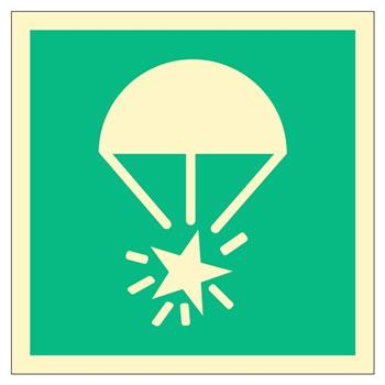 FB049 Rocket parachute flares w/o text