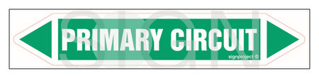 JF352 PRIMARY CIRCUIT - sheet of 5 stickers